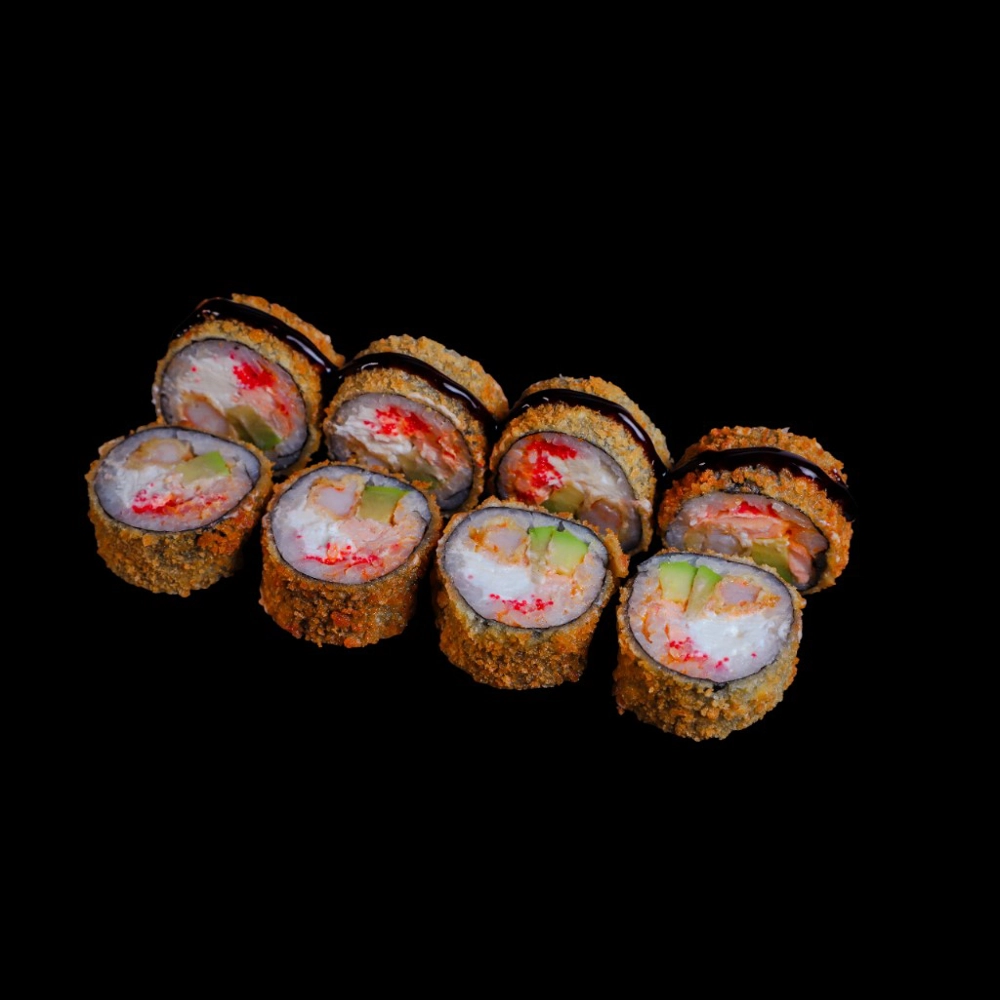 Mix seafood hot roll
