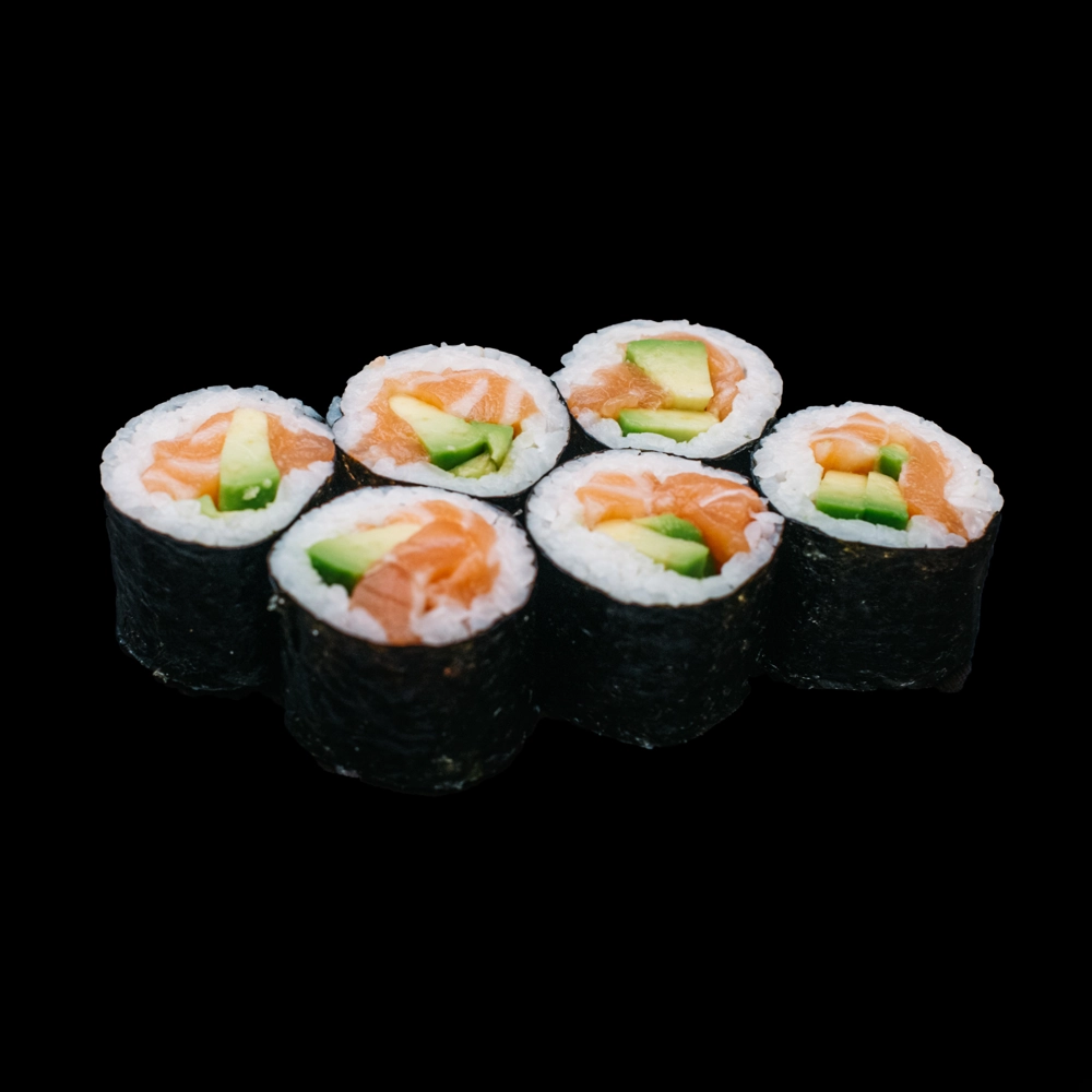 Maki salmon avokado